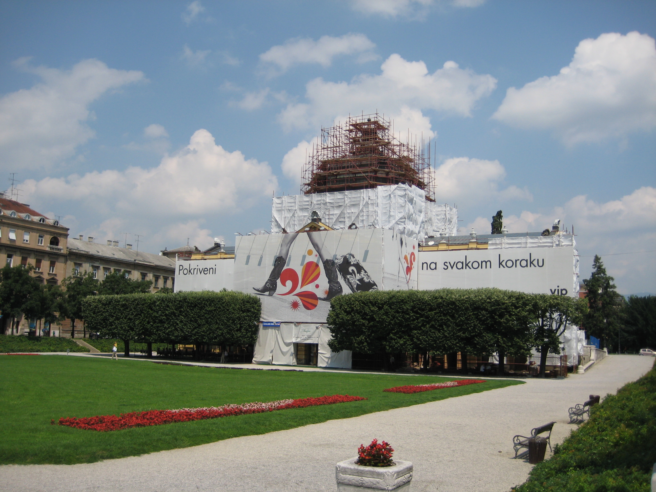 Recovery of the Art Pavilion turret